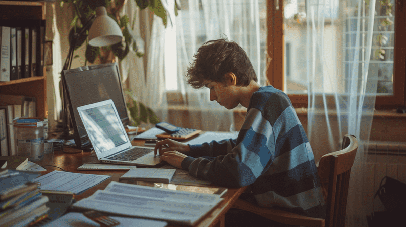 On-line přípravný kurz k přijímacím zkouškám - matematika a čeština - 9. třídy