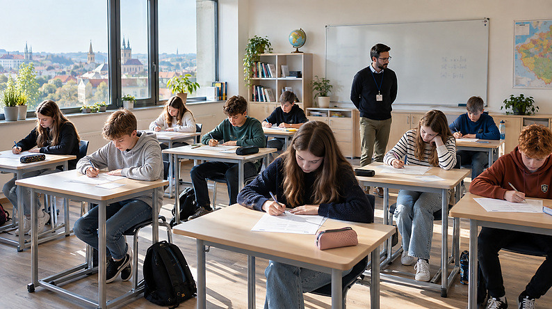  Přijímačky nanečisto na 6leté gymnázium – 7. třída