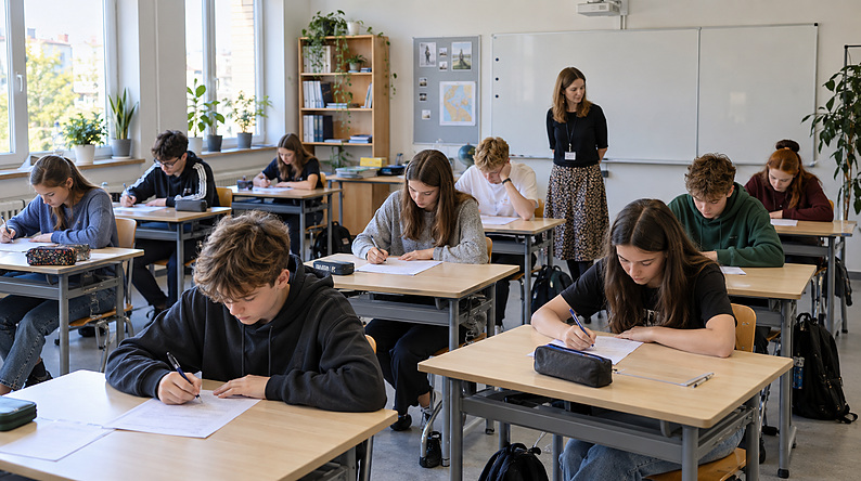 Přijímačky nanečisto na SŠ – 9. třída