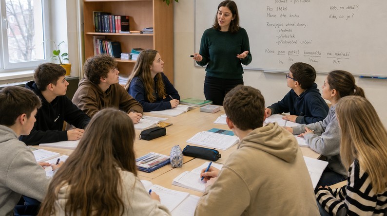 Přípravný kurz pro 9. třídu – český jazyk