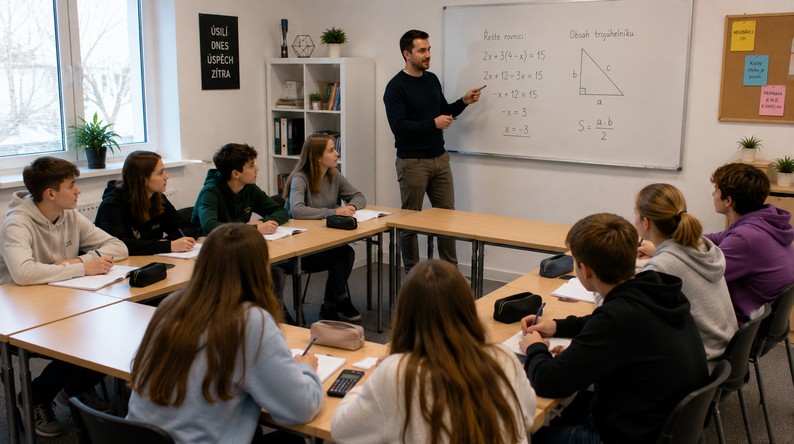 Přípravný kurz pro 9. třídu – matematika